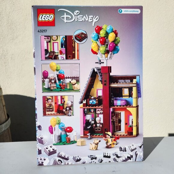 NEW Lego Disney Pixar UP House Building Set Toy with Balloons Movie Kit 43217 Br - Picture 10 of 16